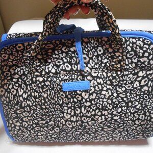 NICE VERA BRADLEY HANGING JEWELRY COSMETIC TRAVEL CASE ORGANIZER 2 HANDLES ✨